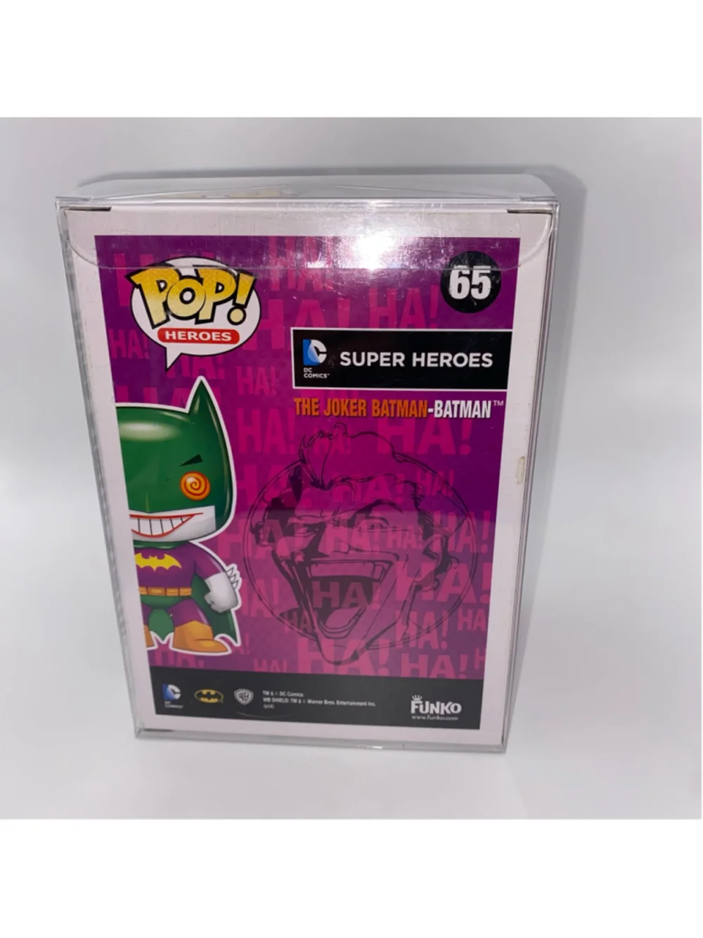 Funko Pop! D.C. Heroes The Joker Batman Action Figure Loot Crate Exclusive NWT